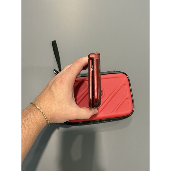 Nintendo NEW 3DS XL Console (RED-001) OEM Charger 2GB SD Stylus w 4 Games + Case - Picture 5 of 14